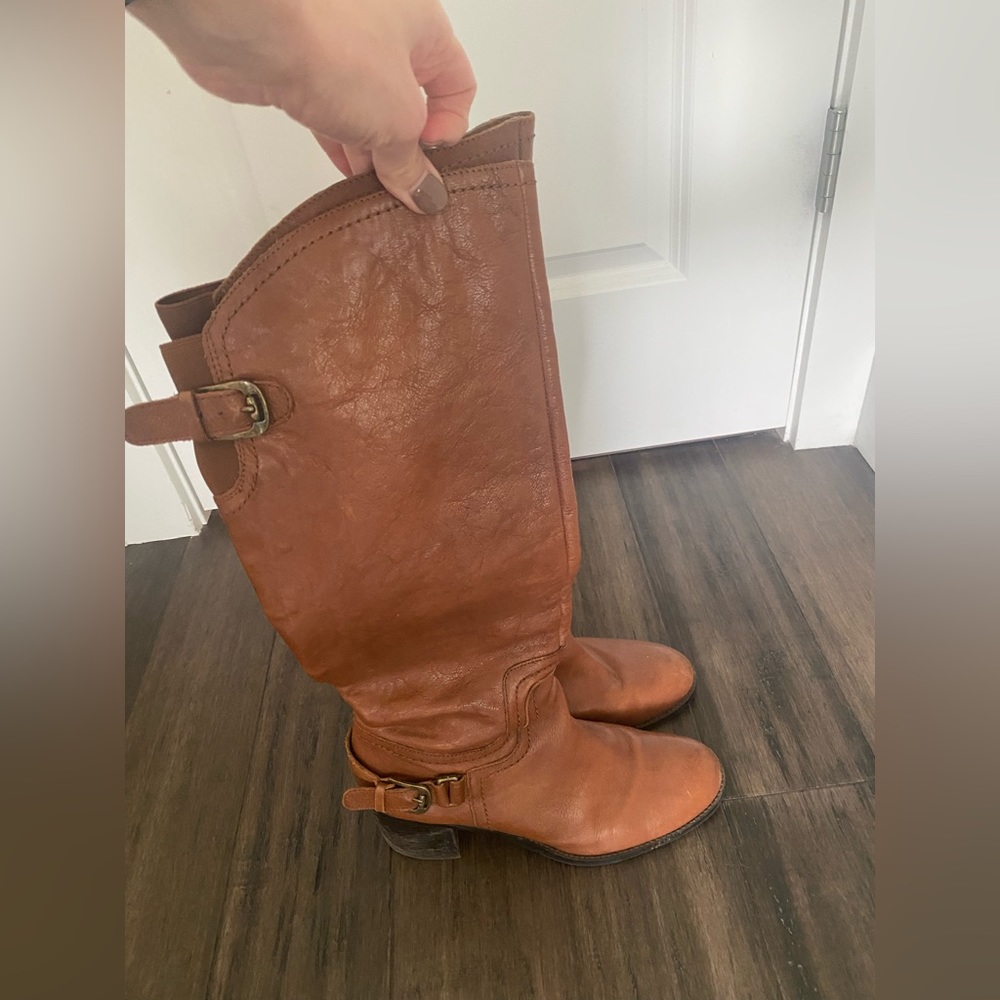 Franco sarto size 11 heeled boots.